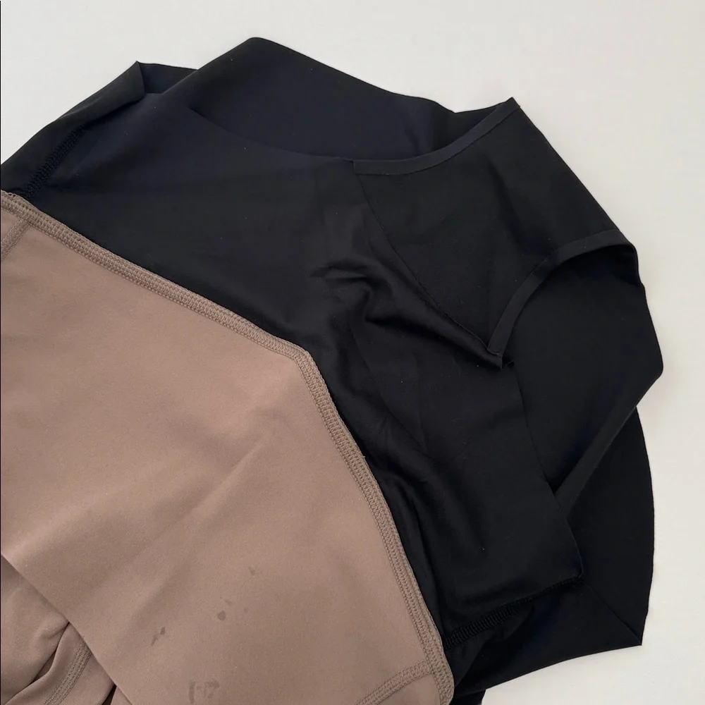 HALARA Women’s Chocolate Brown Joggers w/Pockets/Undies Size Medium NWOT - Picture 7 of 15